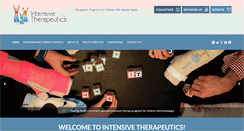 Desktop Screenshot of intensivetherapeutics.org